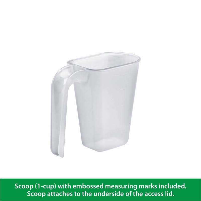 Airtight Pet Food Storage Container 50 LB Capacity Q55777