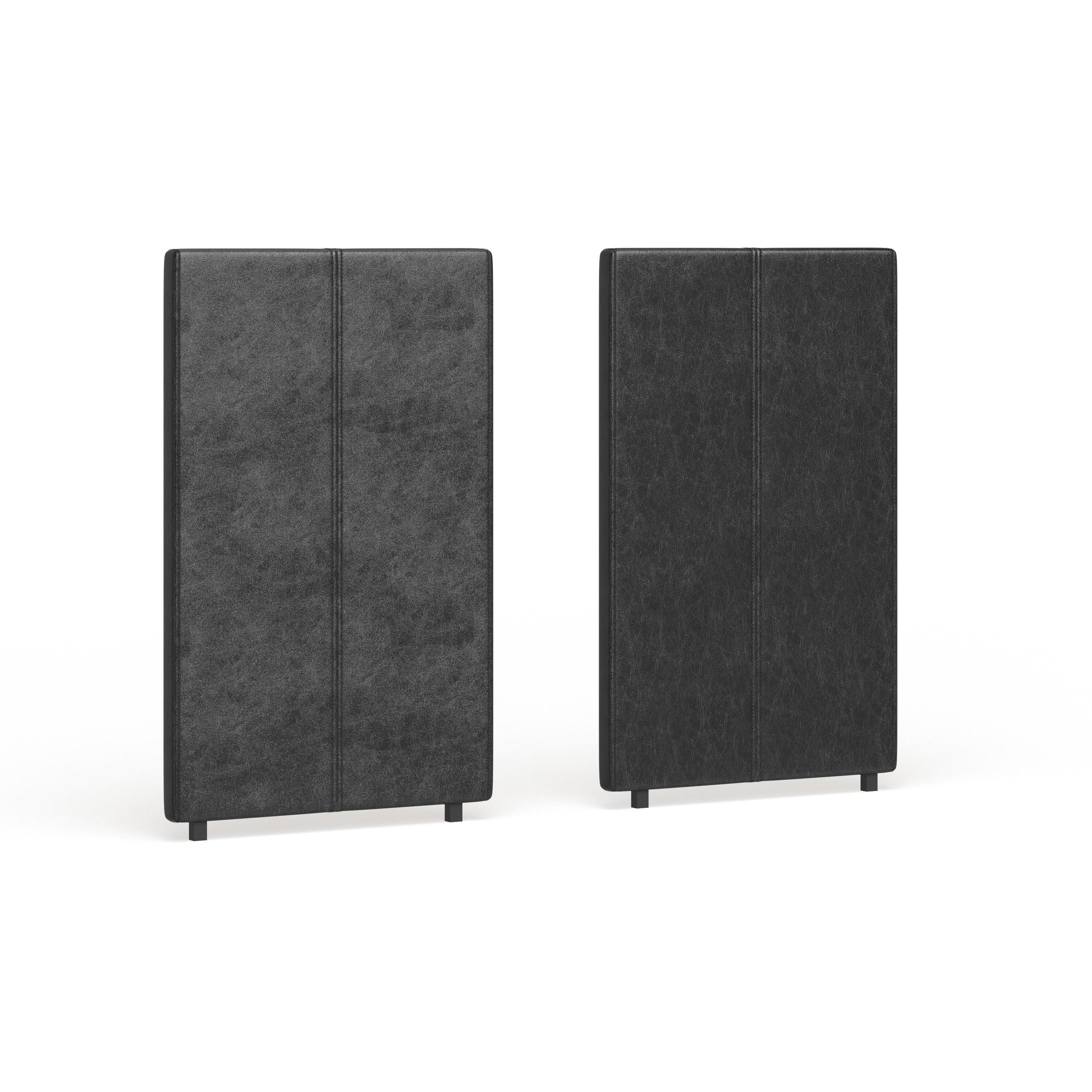 Traditional Headboard Panels Set of 2, White Z2659