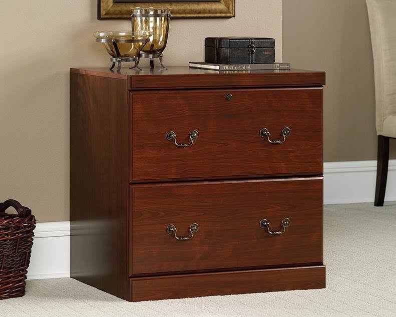 2 Drawer Lateral File Cabinet in Cherry Finish A540828