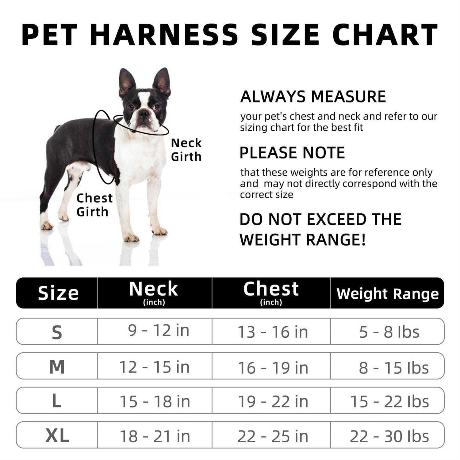 Adjustable No Pull Dog Harness with Reflective Vest and Leash E224358