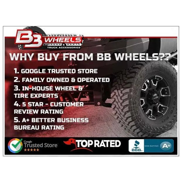 Satin Black 20x8.5 5x4.5 35mm Wheel O220196