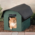 Hammacher Schlemmer The Only Outdoor Heated Cat Shelter