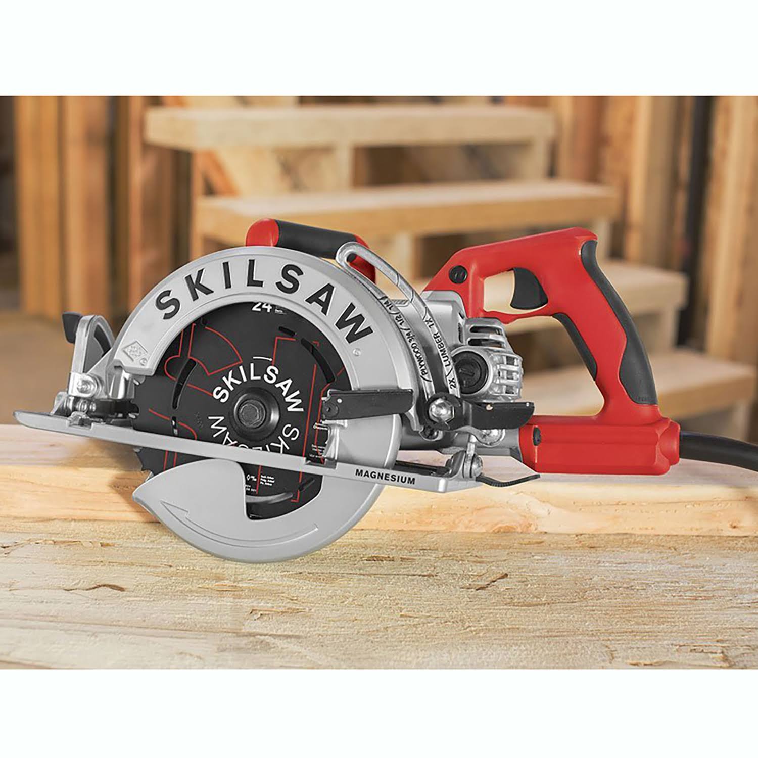 15-Amp Worm Drive Corded Circular Saw R922