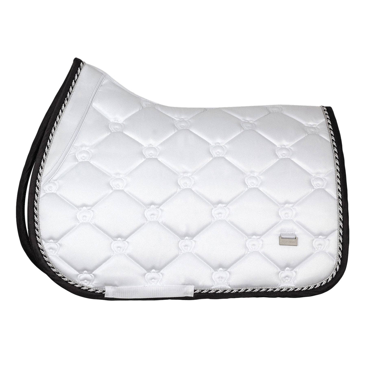 PS of Sweden Winning Round Monogram Jump Saddle Pad - White
