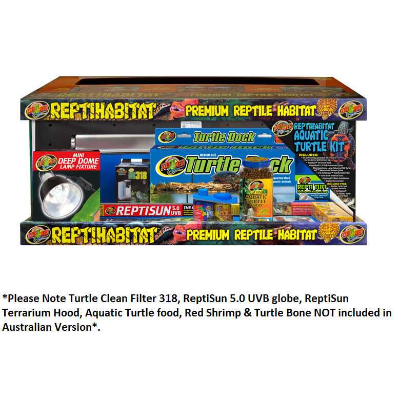 Aquatic Turtle Habitat Kit S178245