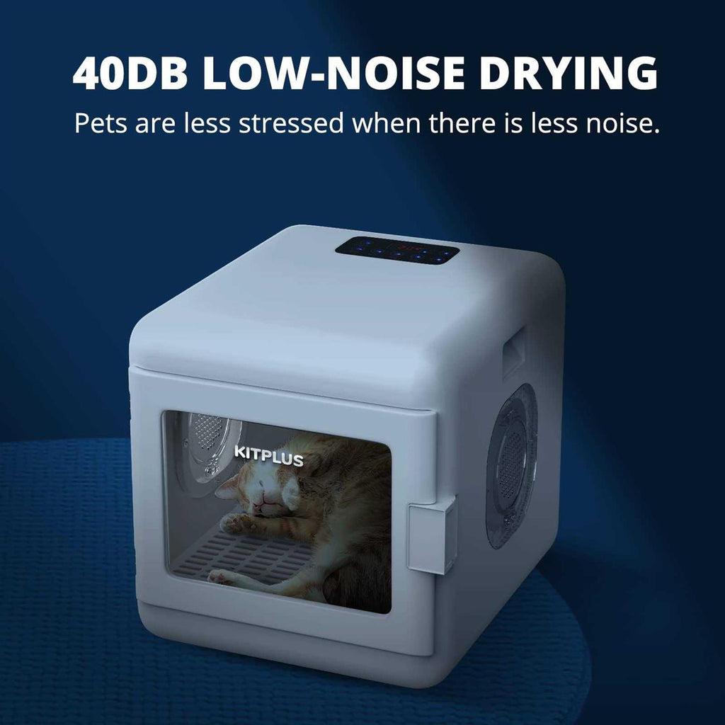 Pet Hair Dryer Box, Ultra Quiet for Cats and Small Dogs O801