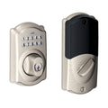 Schlage Camelot Keypad Electronic Deadbolt Nexia Satin Nickel