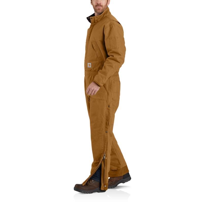 Loose Fit Washed Duck Insulated Coverall J739