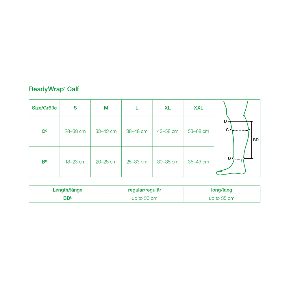 Compression Wrap for Calf, Large 35 cm Z30283