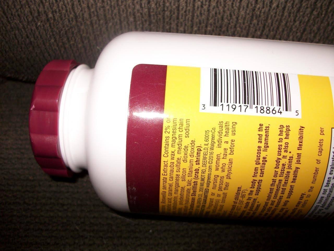 Glucosamine Chondroitin Caplets 240 Count Z789