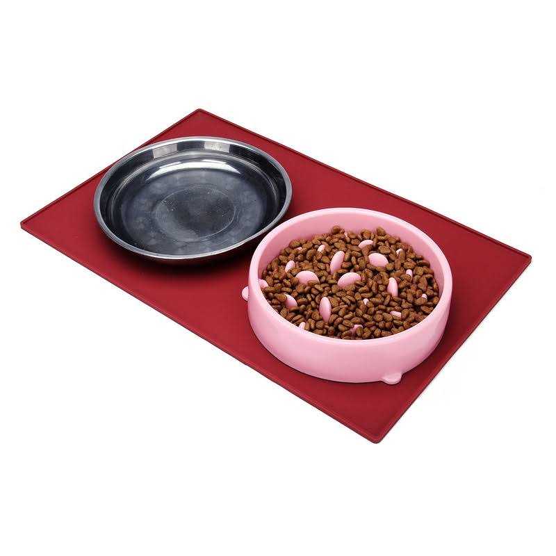 Silicone Dog Feeding Mat for Food and Water Bowls G272605
