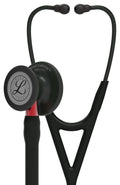 3M Littmann Cardiology IV Stethoscope - Black / Black / Red