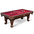 Eastpoint Sports 87 inch Masterton Billiard Table - Burgundy, Red