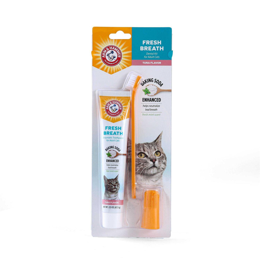 Arm &amp; Hammer Fresh Breath Dental Kit for Cats - Pet Supplies online store