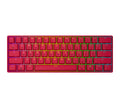 GK61 Mechanical Gaming Keyboard - 61 Keys Multi Color RGB Illuminated LED Backlit Wired Programmable for PC/Mac Gamer (Gateron O