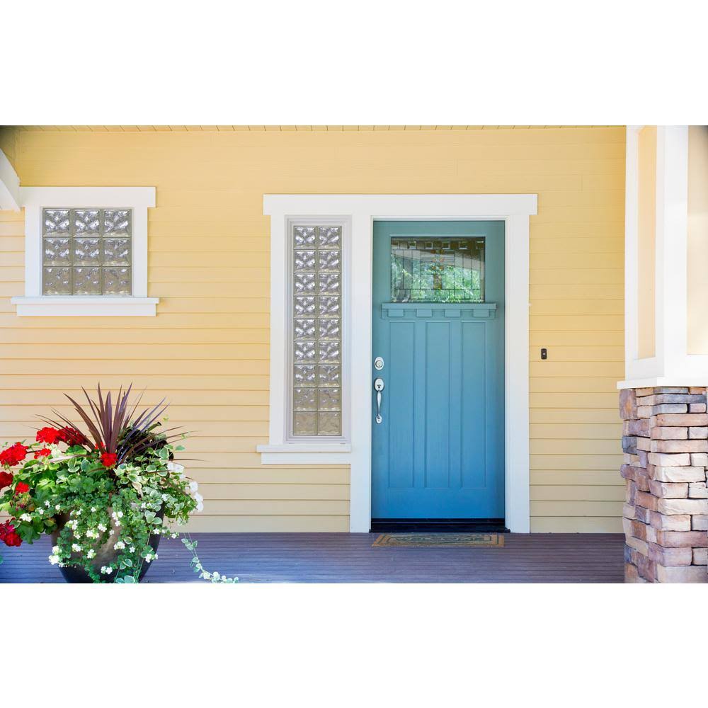 Wave Pattern Glass Block 7.75 in. x 7.75 in. x 3.12 in. (10-Pack) S774032