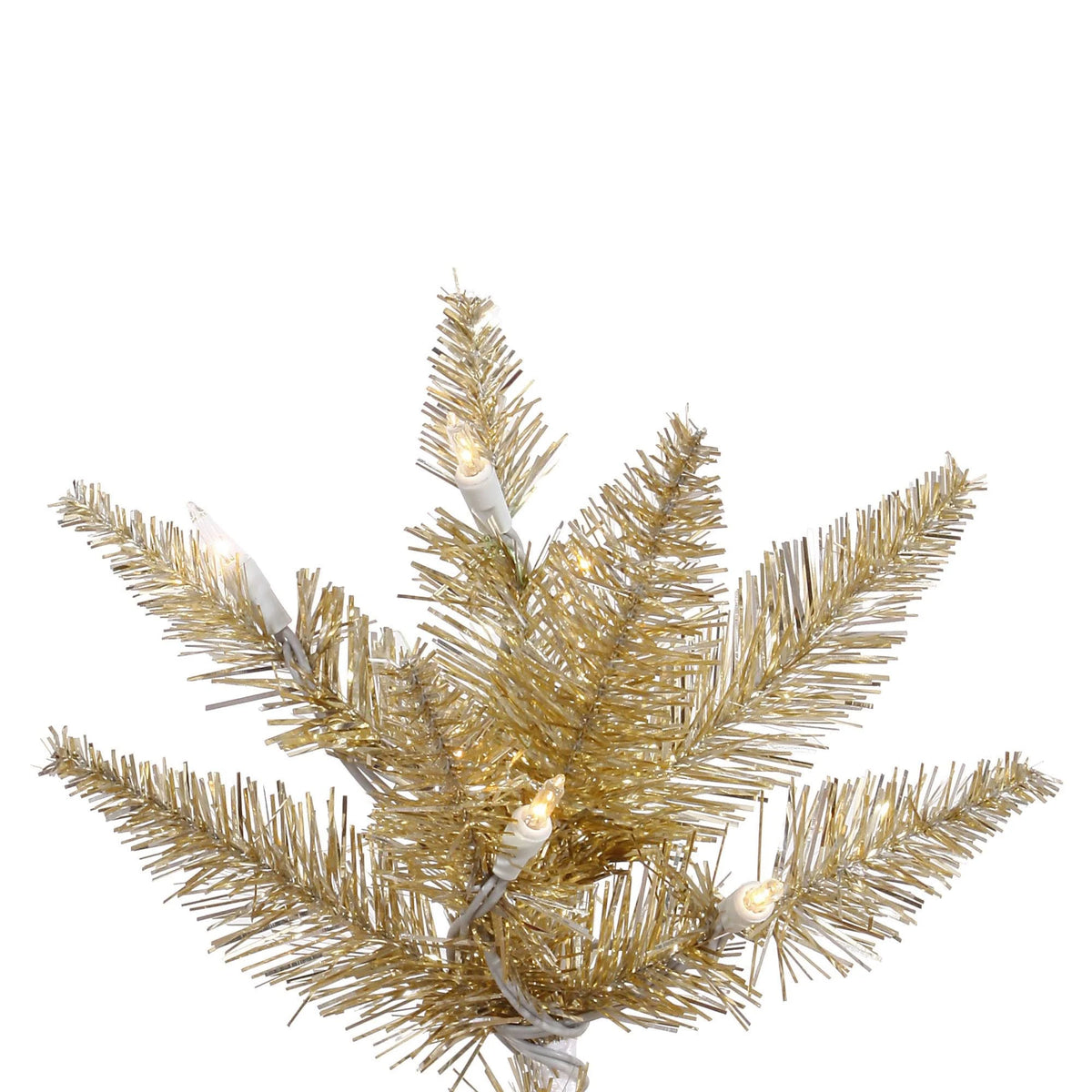 3ft Champagne Fir Artificial Christmas Tree with 100 Warm White LED Lights L557535