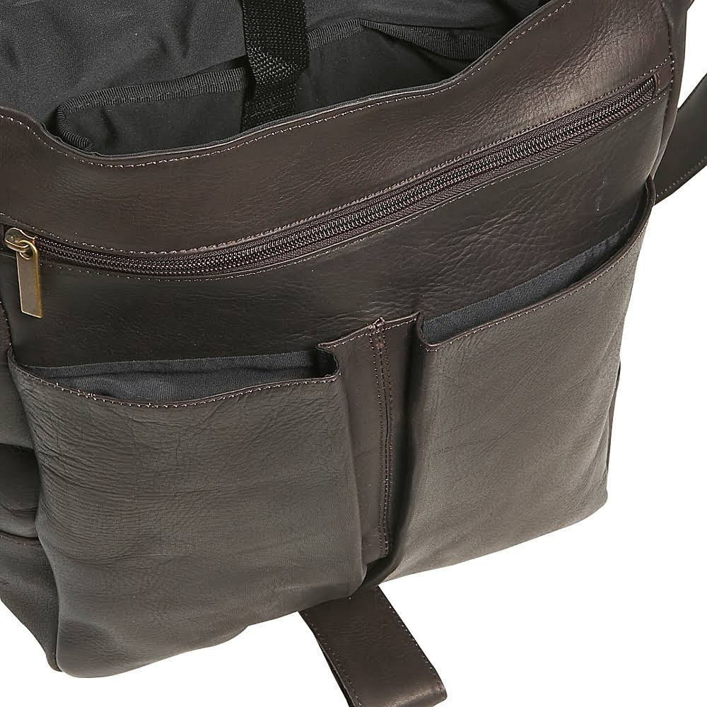 Vertical Laptop Messenger - Black L132300