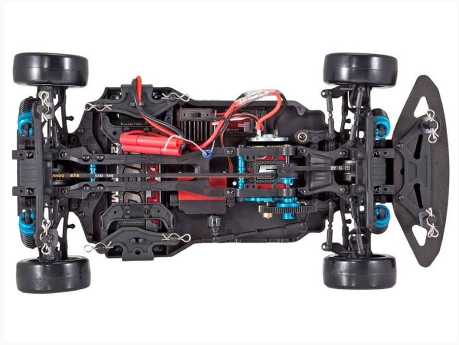 1/10 Scale Belt Drive Electric Drift Car Orange S92722