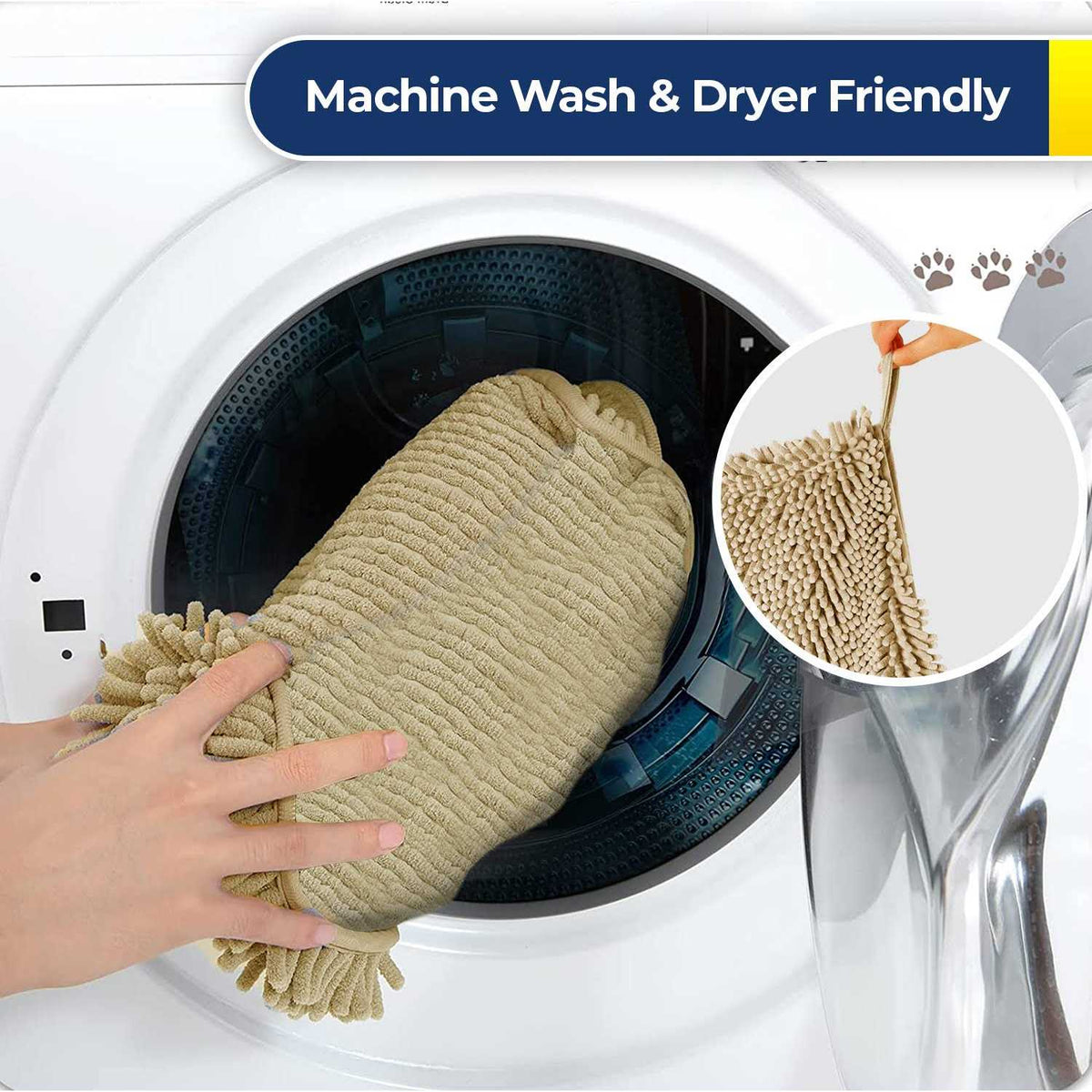 Microfiber Dog Drying Towel, Highly Absorbent & Washable P543