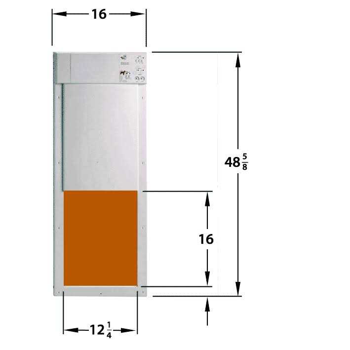 Electronic Pet Door for Pets F189