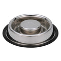 Neater Pet Brands Stainless Steel Slow Feed Bowl Non-Tip &amp; Non-Skid - Pet Supplies online store