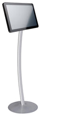 Displays2go Floor Stand for Touch-Screen Tablet or Small-Size Monitor, Includes Rotating Bracket, 75x75 and 100x100 VESA Compati