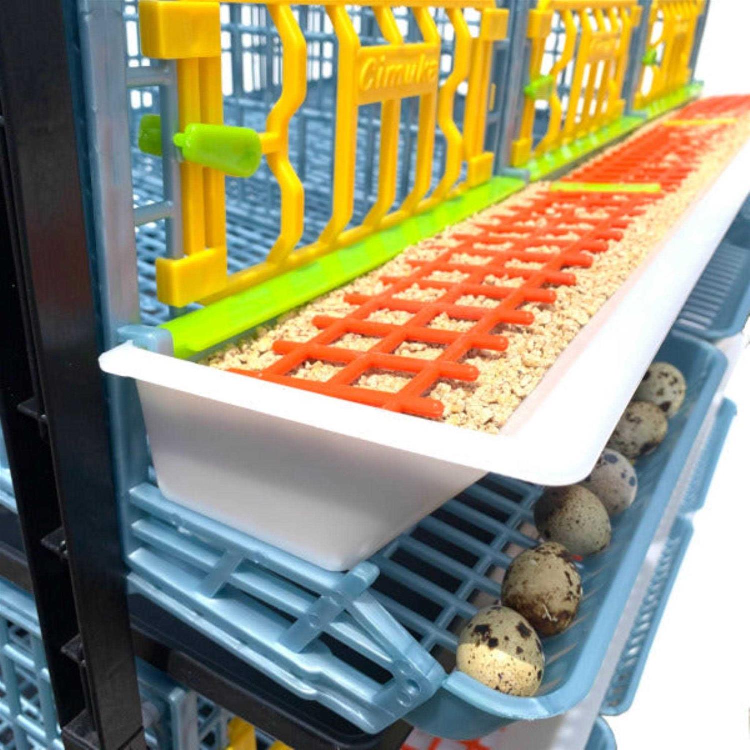 Quail Breeding Cage Indoor 3 Layer Stackable Coop P44573