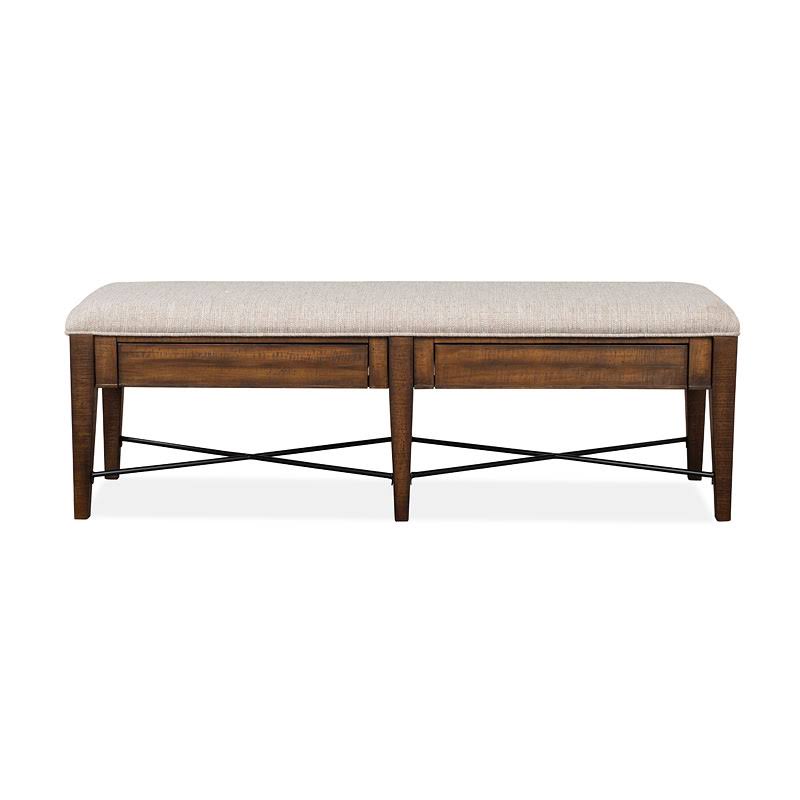 Upholstered Bench Toasted Nutmeg O881936