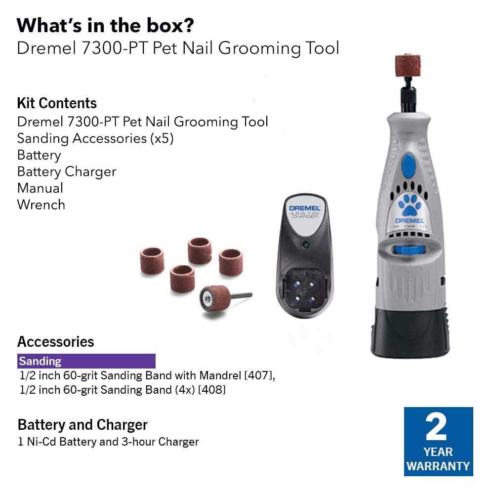 Cordless Pet Dog Nail Grinding Tool V961138