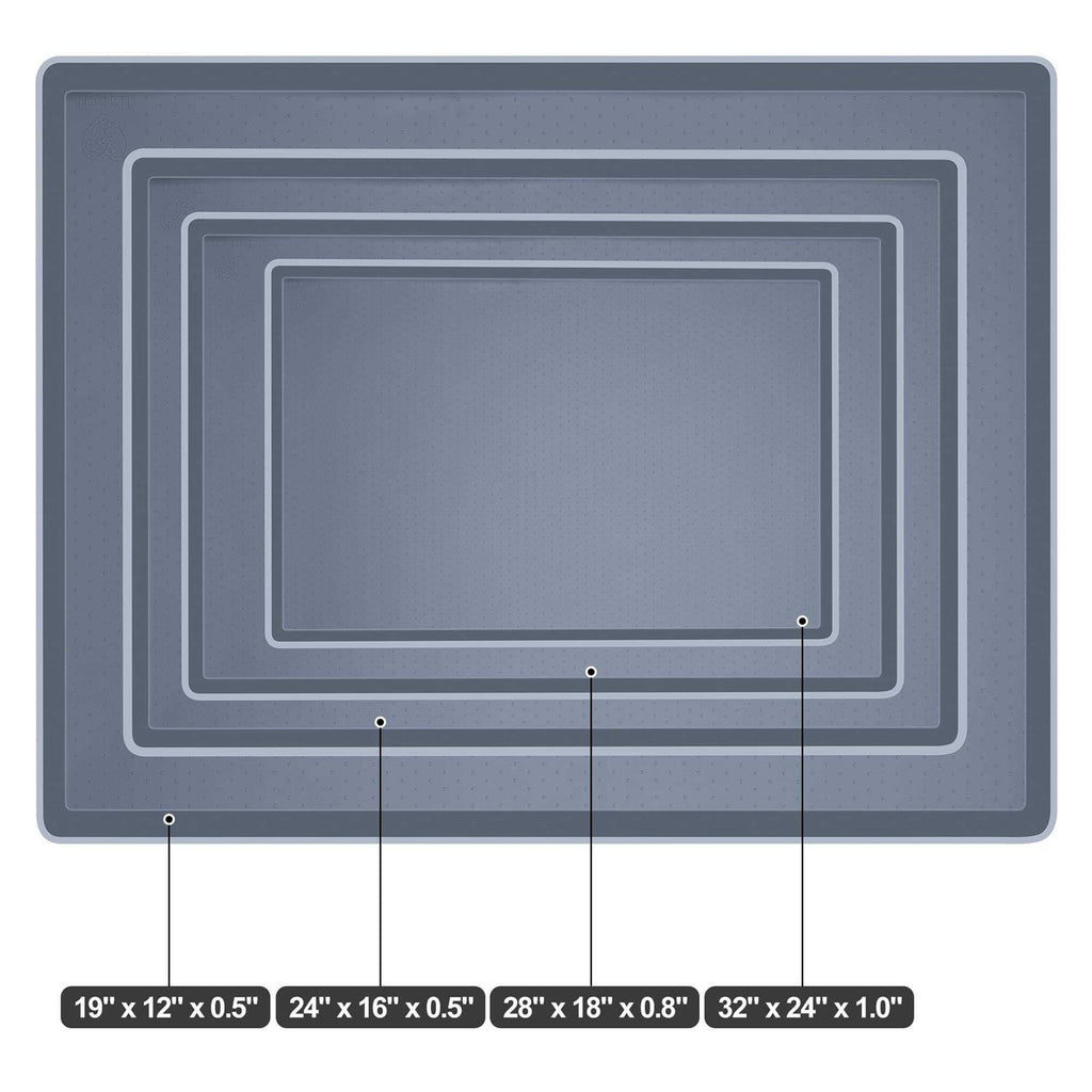 Silicone Dog Feeding Mat for Food and Water Bowls S4082