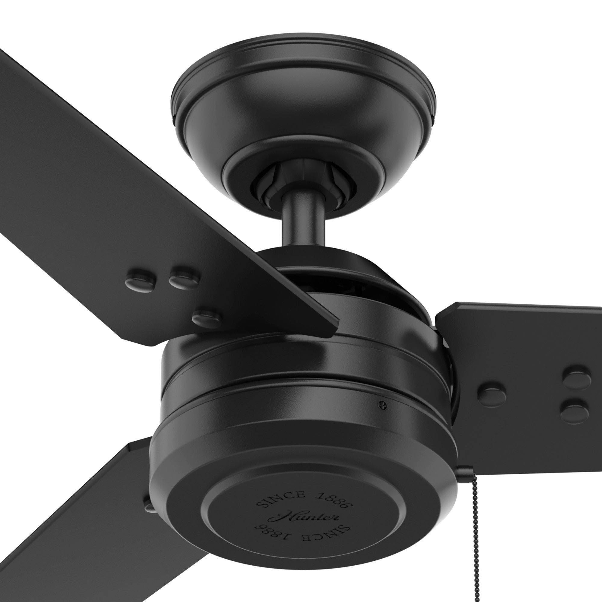 Outdoor Ceiling Fan 44x22, Fresh White U6578
