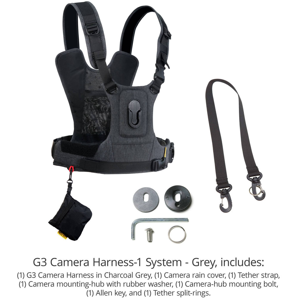 Camera Harness System for One Camera - Grey L36233
