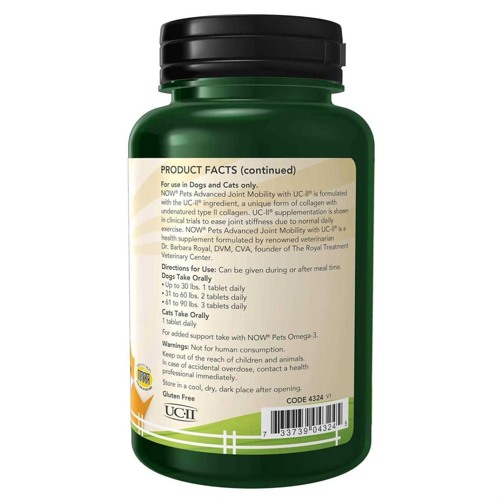 UC-II Advanced Joint Mobility for Dogs & Cats C2282