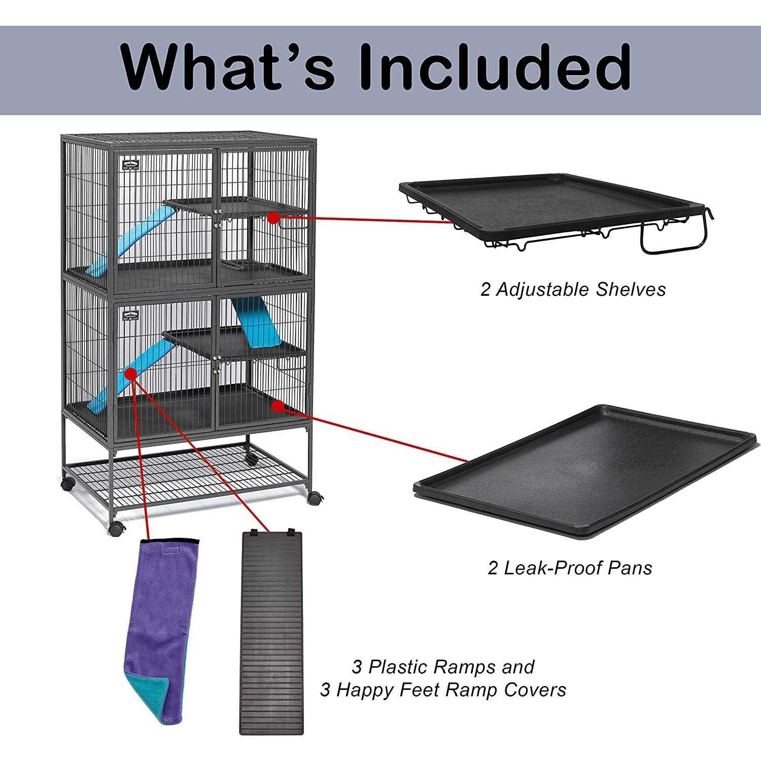 Double Unit Ferret Cage Y313693