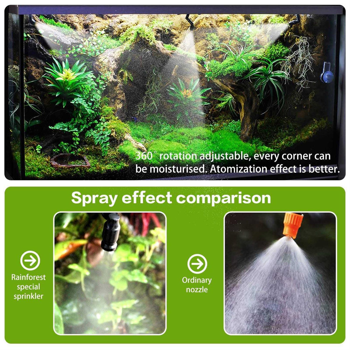 Reptile Fogger Automatic Mister for Terrarium H20031