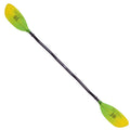Werner Shuna Fiberglass Bent Shaft Kayak Paddle-GradientCitrus-215cm