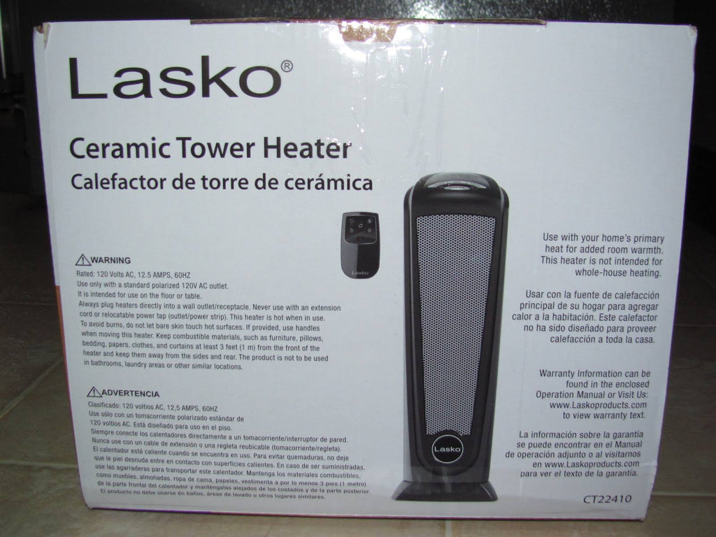 Ceramic Tower Space Heater V61558