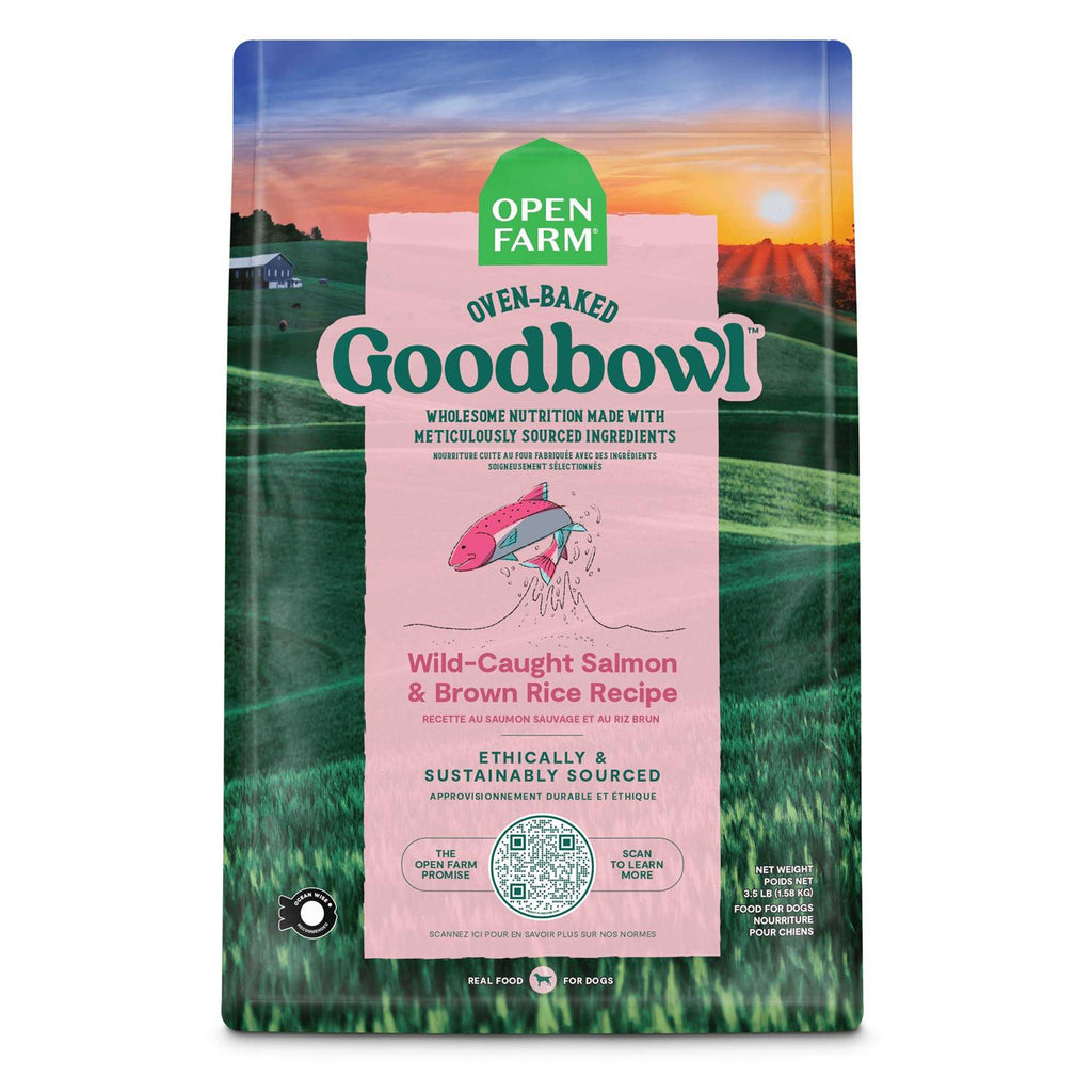 Open Farm Goodbowl Wild Caught Salmon Brown Rice Dog Food - Pet Supplies online store