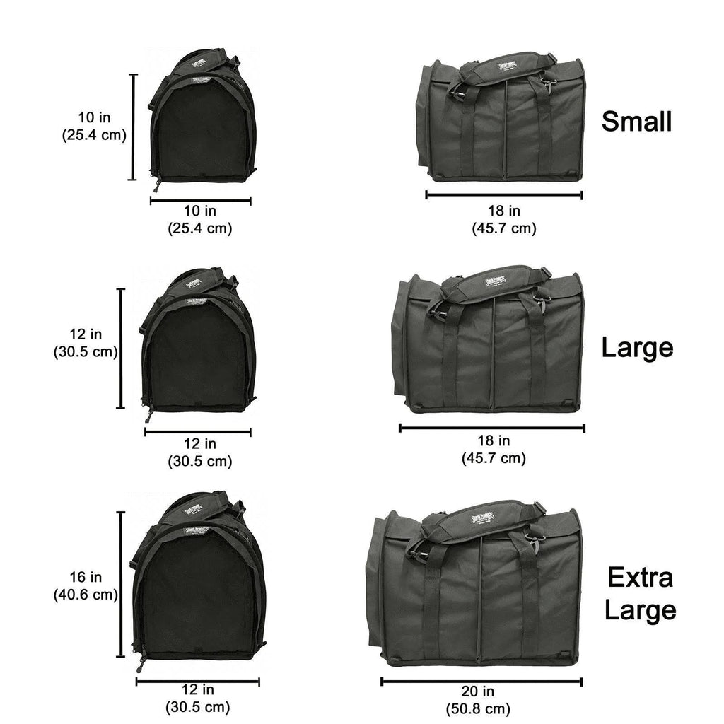 Flexible Height Pet Carrier Large / Bordeaux I177