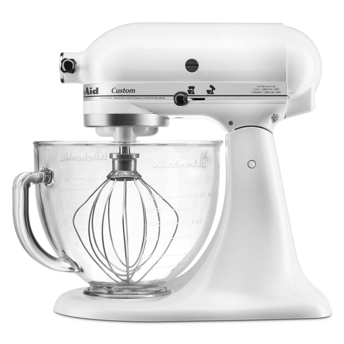 5-Quart Stand Mixer with Glass Bowl C1720