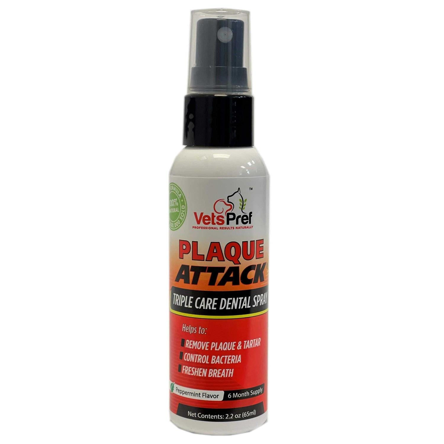 Plaque Attack Pet Dental Spray - Pet Supplies online store