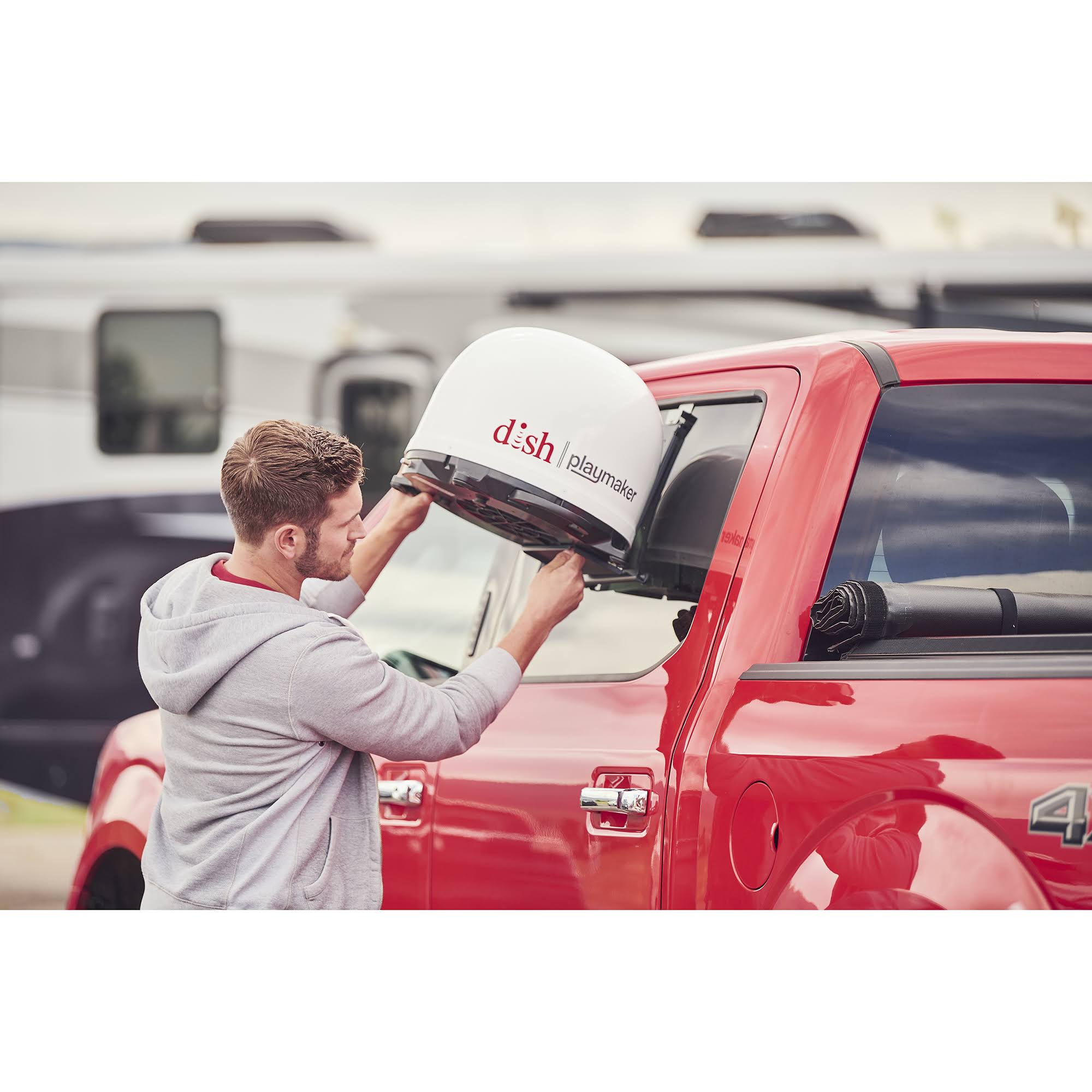 Portable Satellite RV TV Antenna without Receiver G451