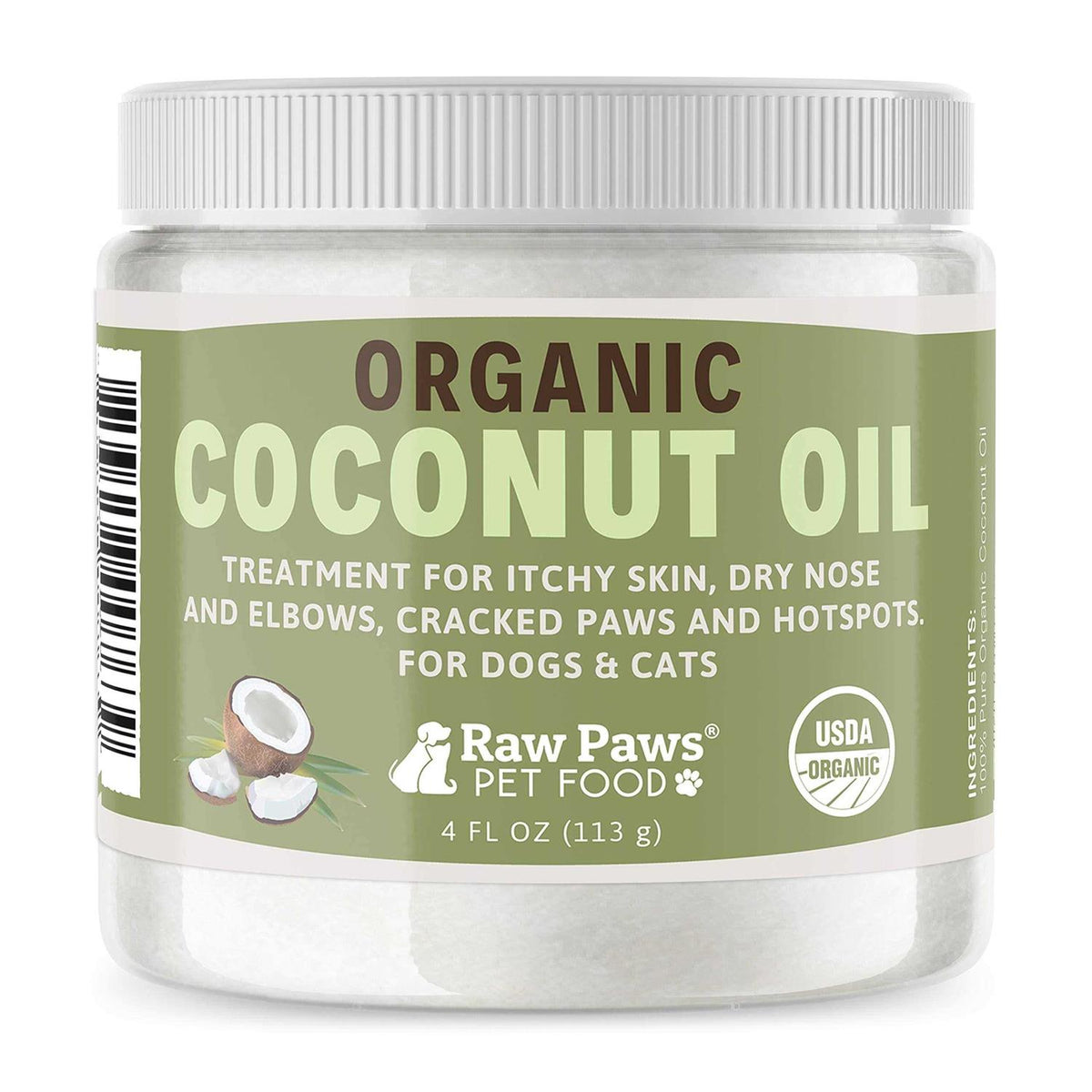 Organic Coconut Oil for Dogs and Cats for Itchy Skin Z179