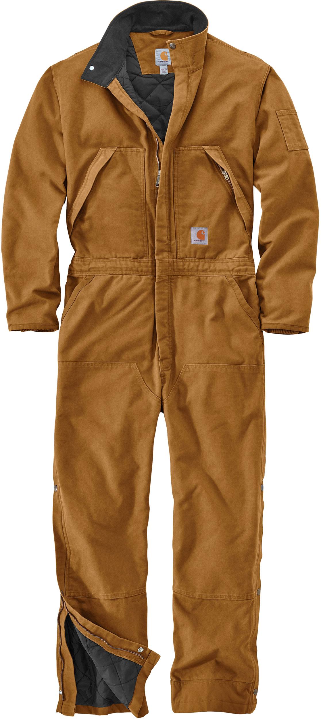 Loose Fit Washed Duck Insulated Coverall J739