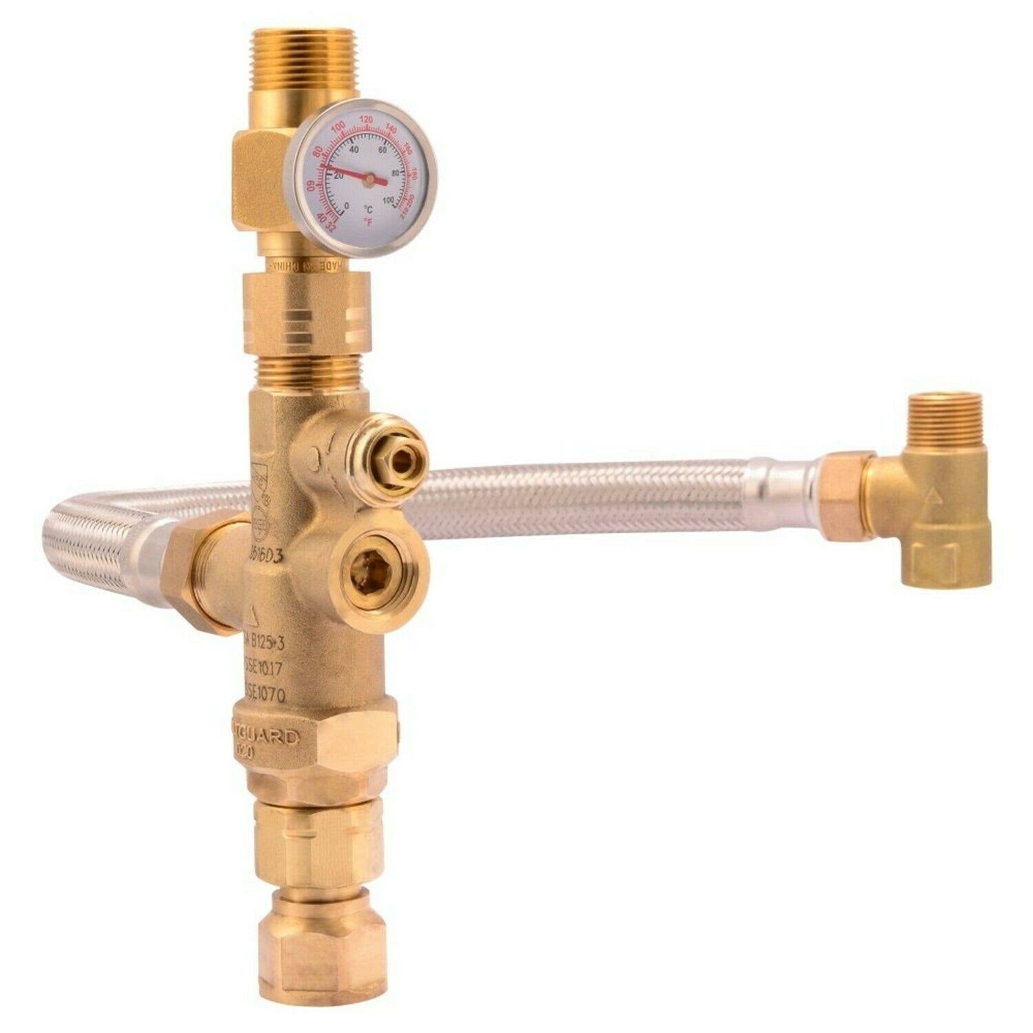 Cash Acme Water Heater Tank Booster Pro with Temperature Gauge 24644