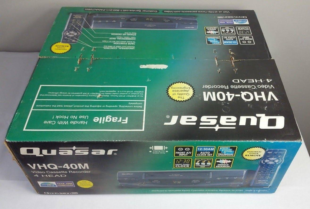VHS VCR 4 Head Player Recorder N93366
