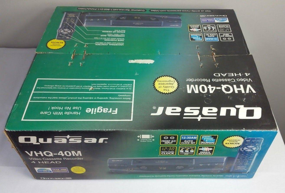 VHS VCR 4 Head Player Recorder N93366
