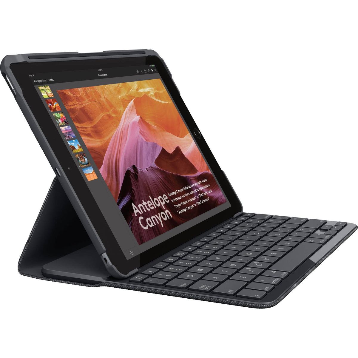 Wireless Bluetooth Keyboard and Folio Case for 9.7-inch iPad K75702