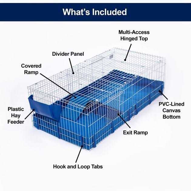 Guinea Pig Cage with Habitat A527559